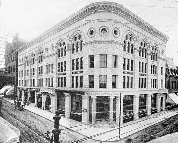 Merchant's National Bank 1897 New Bedford, MA. www.whalingCity.net
