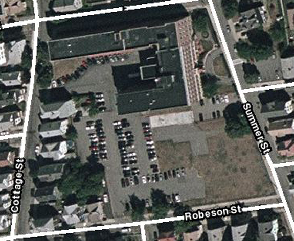 MAp of former Sacred Heart Parish - www.WhalingCity.net